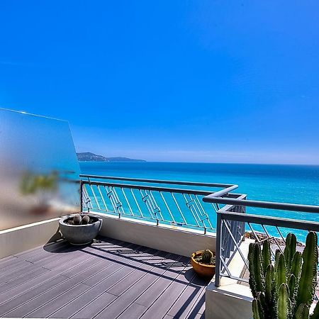 Appartamento Le Florentina, Dernier Etage Avec Terrasse, Vue Sur La Baie Des Anges Nizza Esterno foto