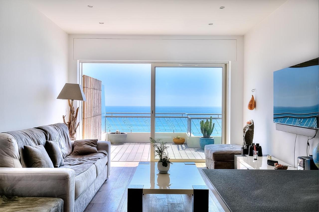 Appartamento Le Florentina, Dernier Etage Avec Terrasse, Vue Sur La Baie Des Anges Nizza Esterno foto